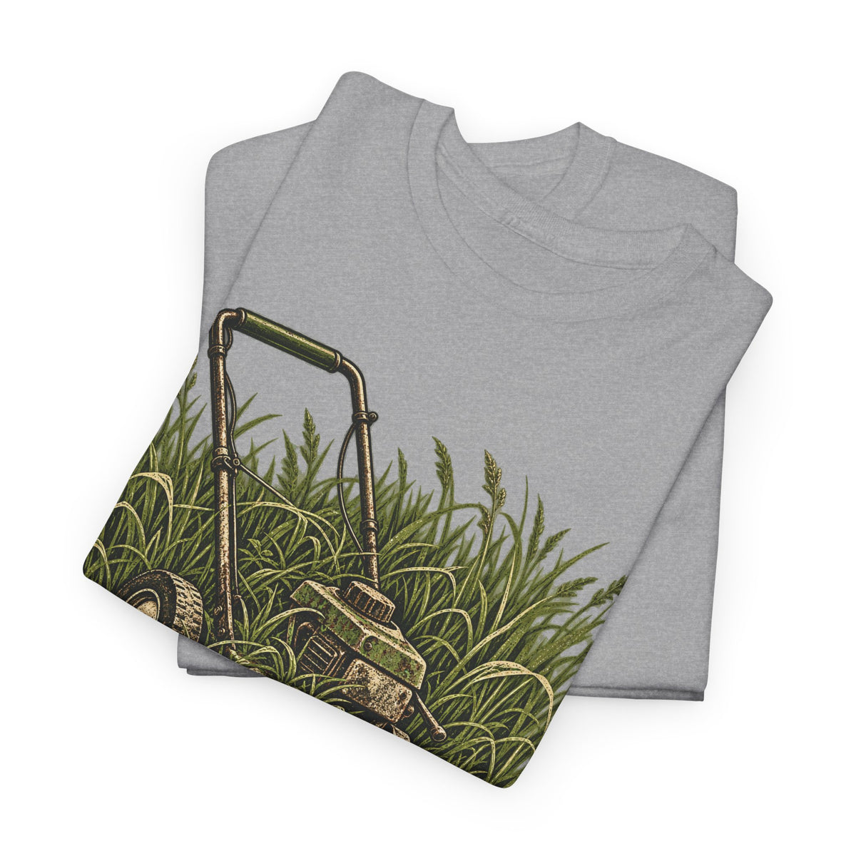 I Fought the Lawn — Color – Gildan 5000 T-Shirt | 203-v2