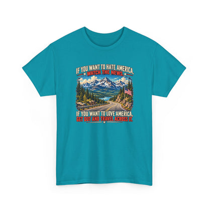 Travel America – Gildan 5000 T-Shirt | 024