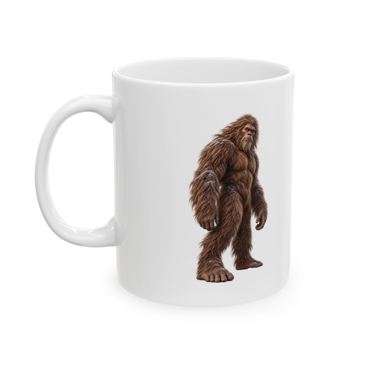 Frost-Touched Alpine Sasquatch Mug