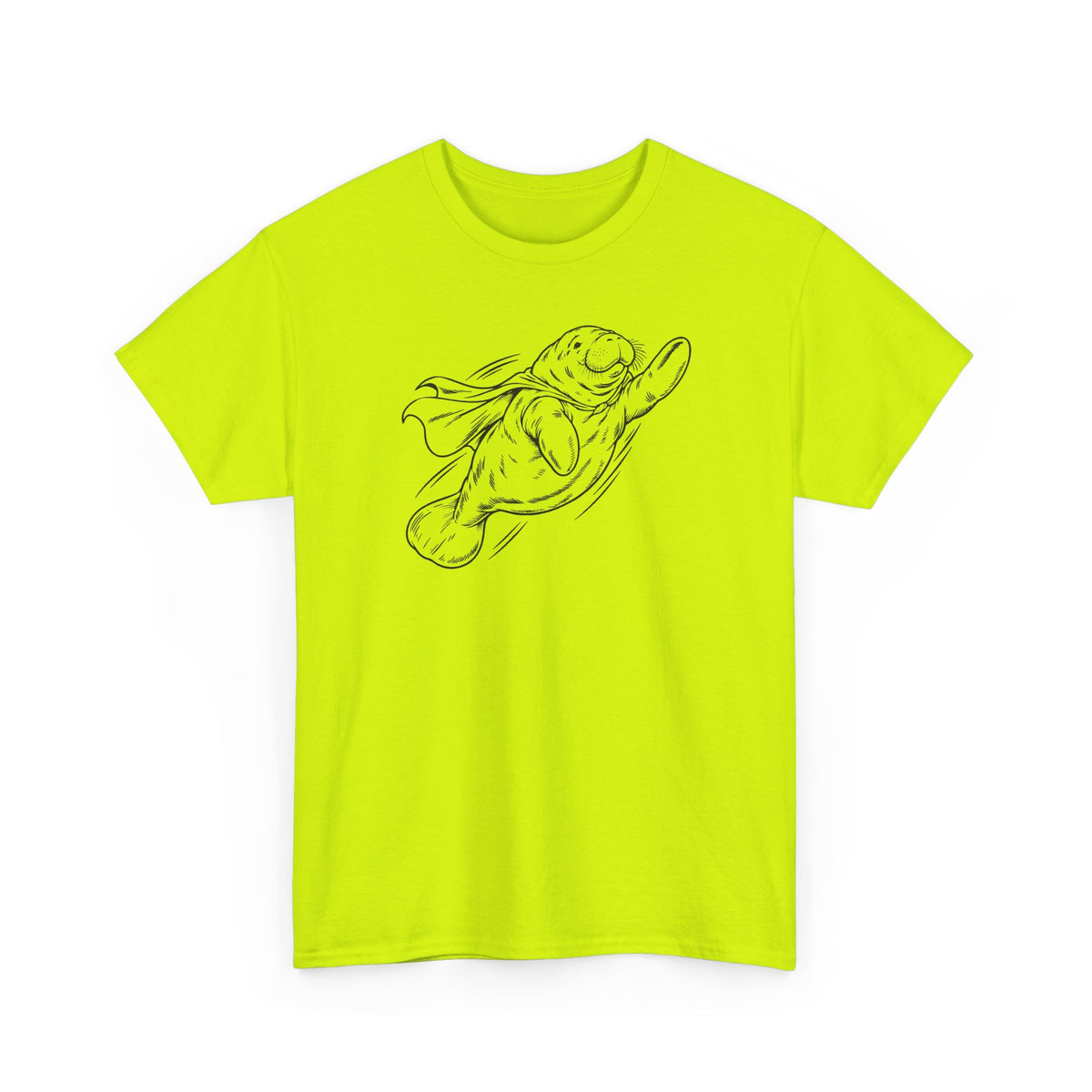 Chubby Manatee Takes Flight T-Shirt