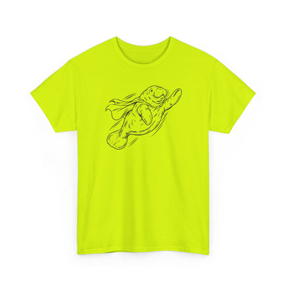 Chubby Manatee Takes Flight T-Shirt