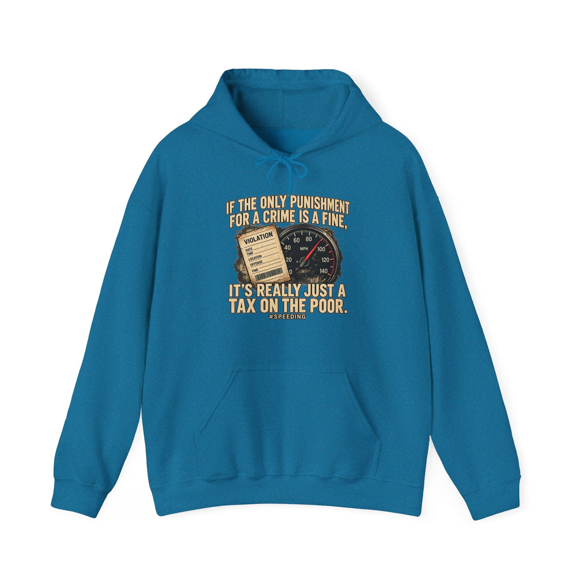 A Fine Is a Tax – Gildan 18500 Hoodie | 007