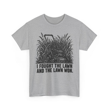 I Fought the Lawn — One Color – Gildan 5000 T-Shirt | 203a-v2