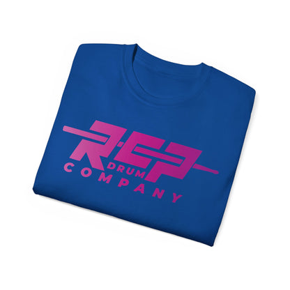 RCP Drum Company T-Shirt | Pink Logo