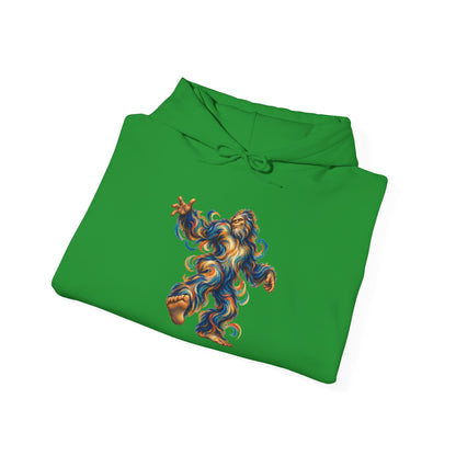 Spiral Step Bigfoot Dance Pullover Hoodie