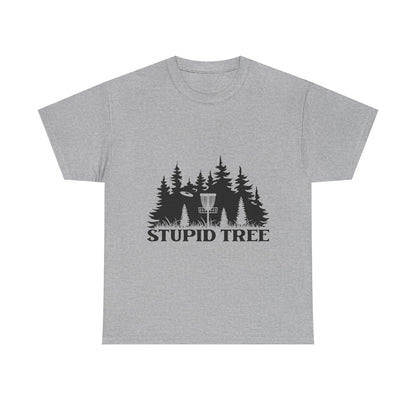 Stupid Tree Disc Golf T-Shirt | Funny Disc Golfer Tee