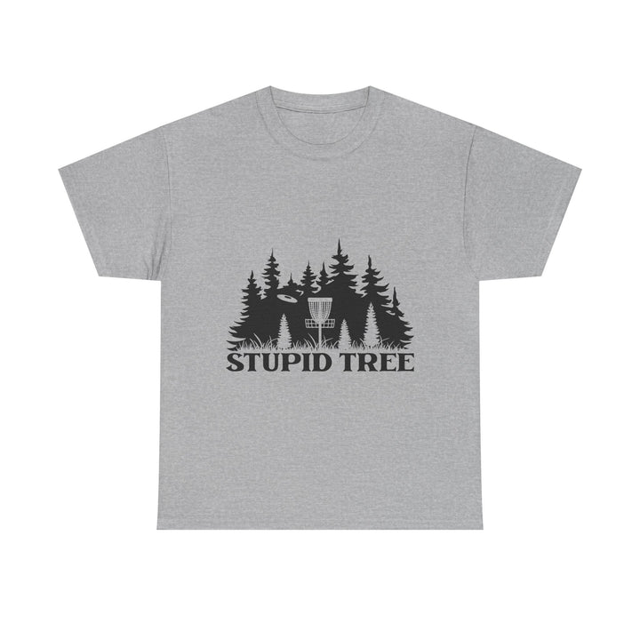 Stupid Tree Disc Golf T-Shirt | Funny Disc Golfer Tee
