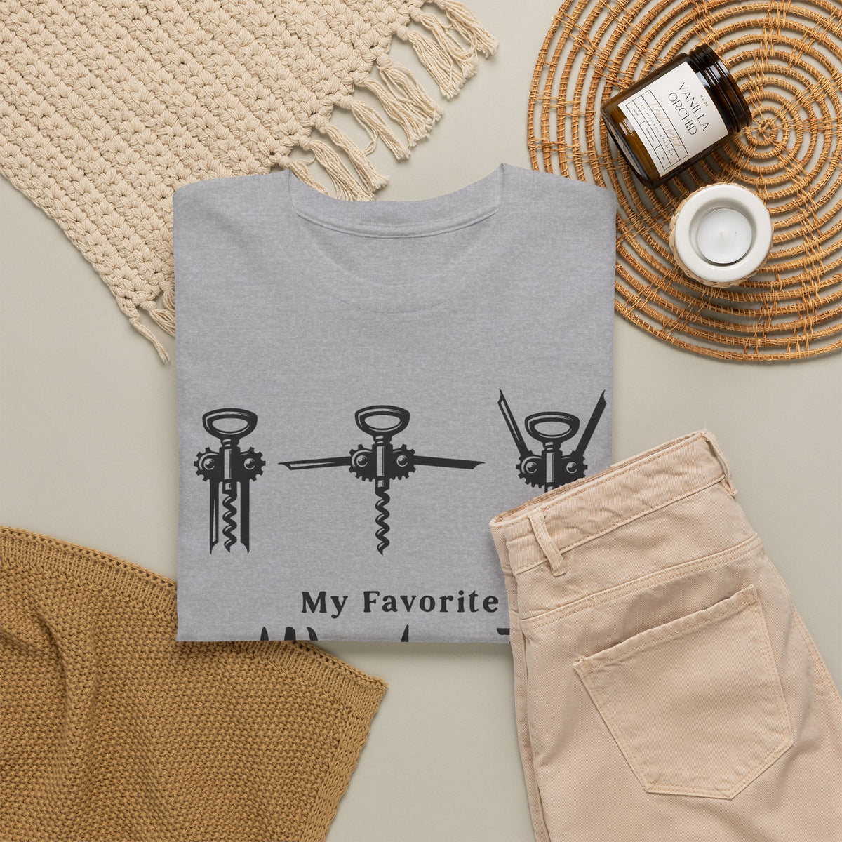 My Favorite Workout - Corkscrew T-Shirt | Unisex Graphic Tee