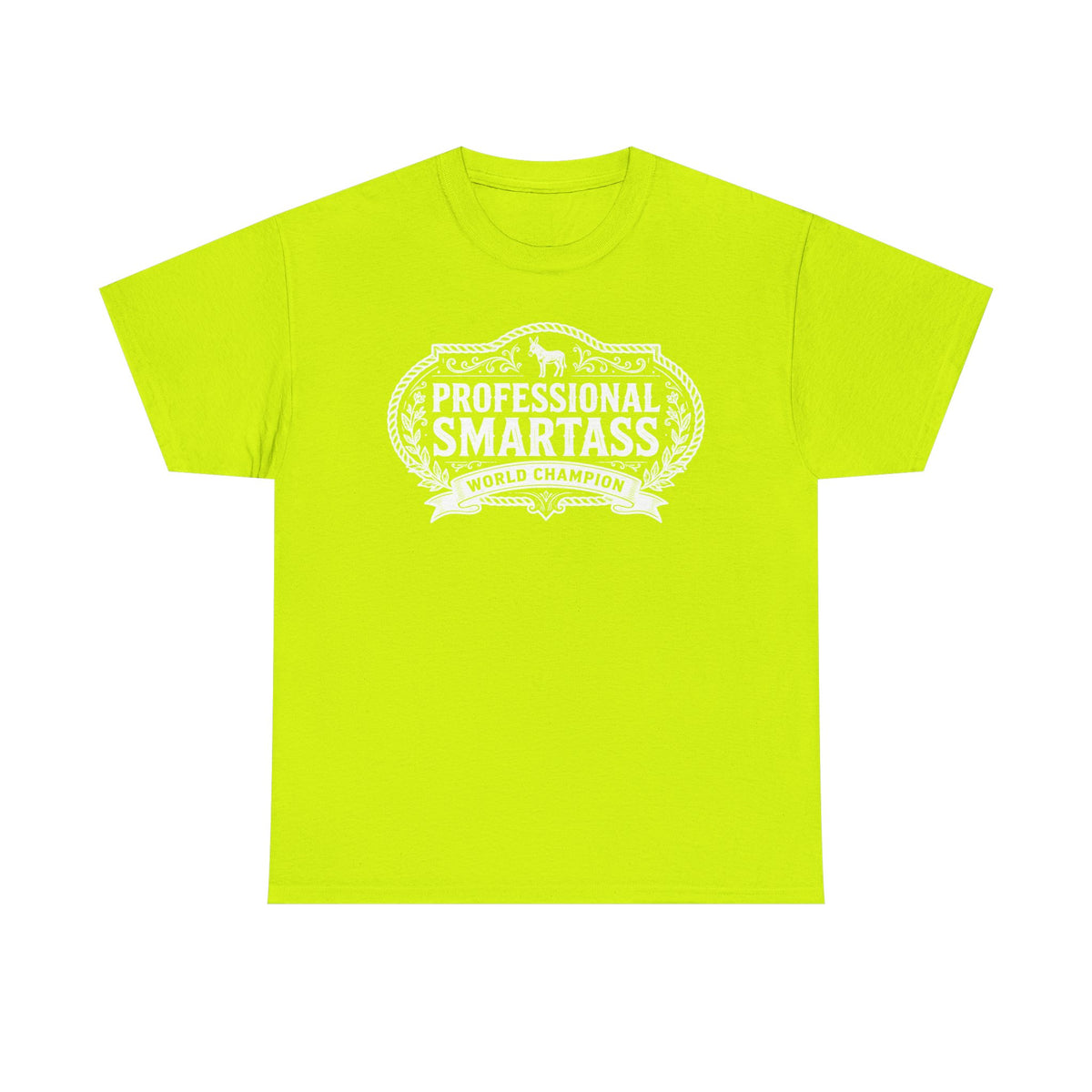 Professional Smartass T-Shirt | Funny Graphic Tee – White