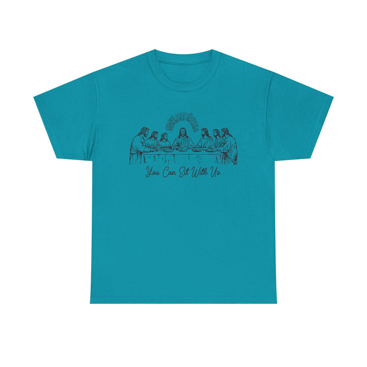 You Can Sit With Us T-Shirt | Last Supper Christian Tee