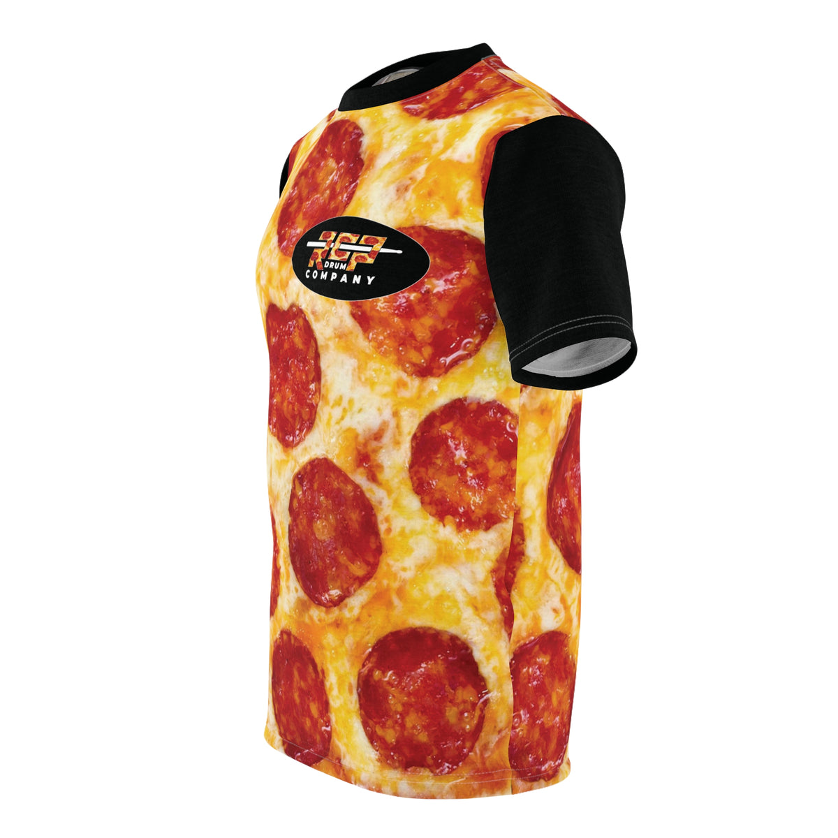 RCP Drum Company Pizza T-Shirt | Pepperoni Graphic Tee
