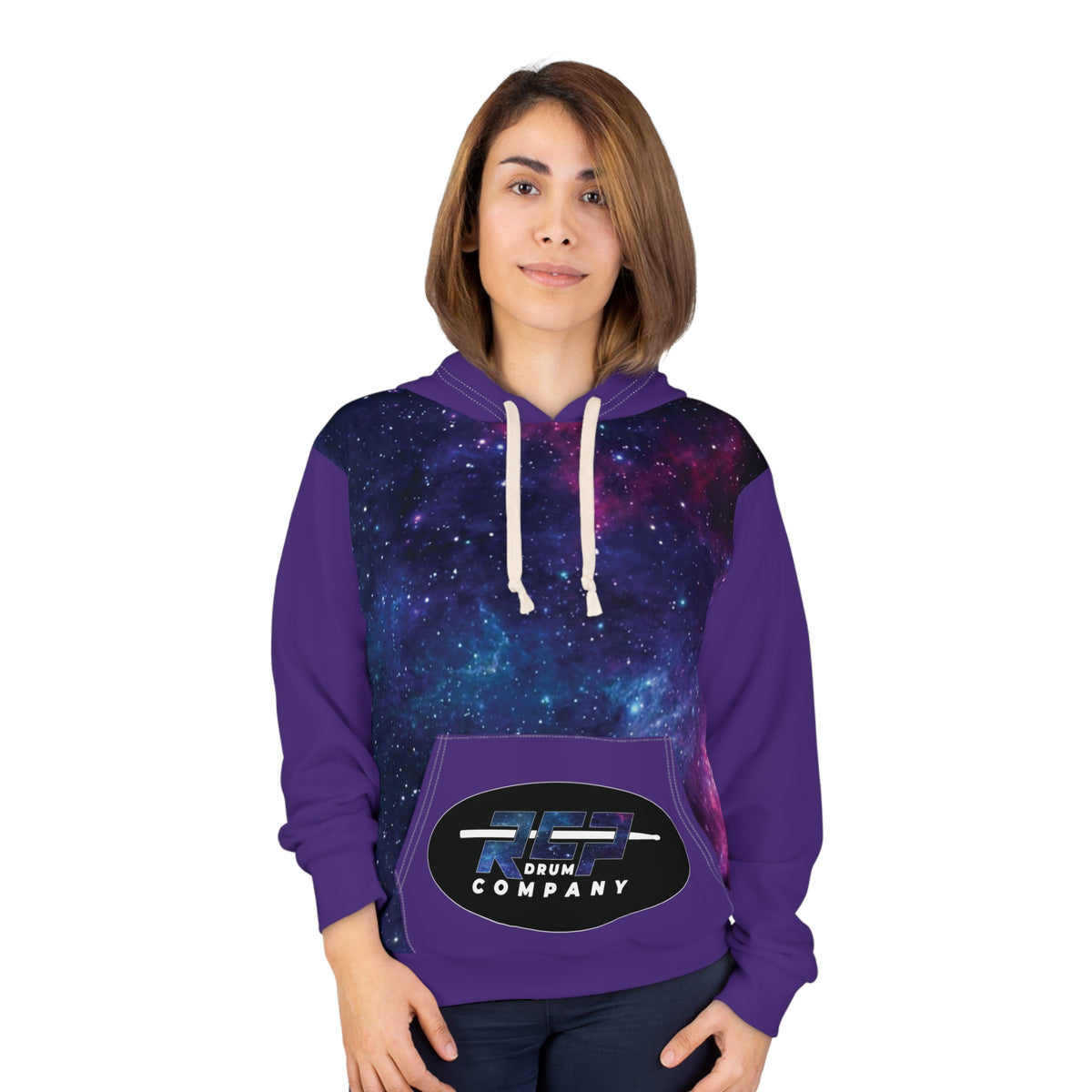 RCP Galaxy All-Over Print Pullover Hoodie