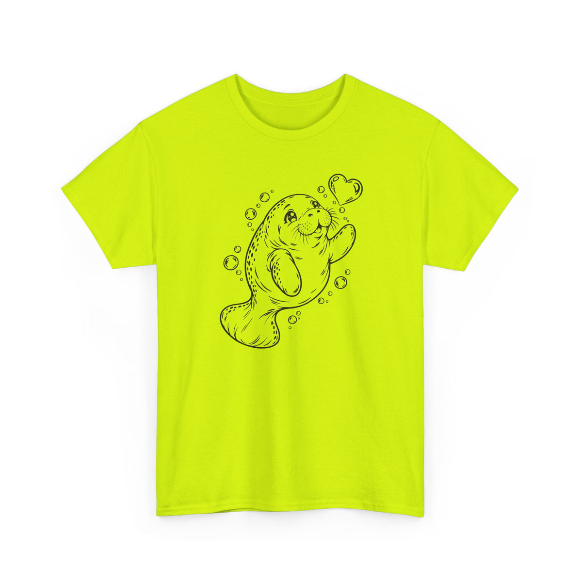 Chubby Manatee's Bubble Wish T-Shirt