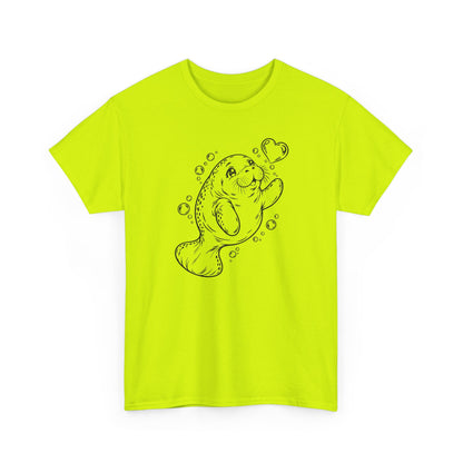 Chubby Manatee's Bubble Wish T-Shirt