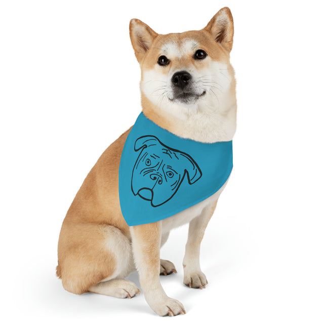 Walter Pet Bandana Collar - Blue