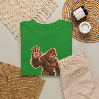 Friendly Sasquatch High Five T-Shirt