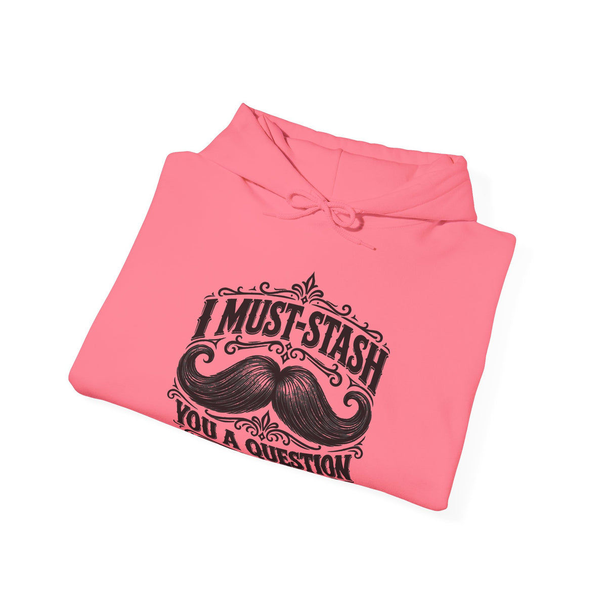 Must-stash You a Question – Safety Green/Pink Gildan 18500 Hoodie | 038a
