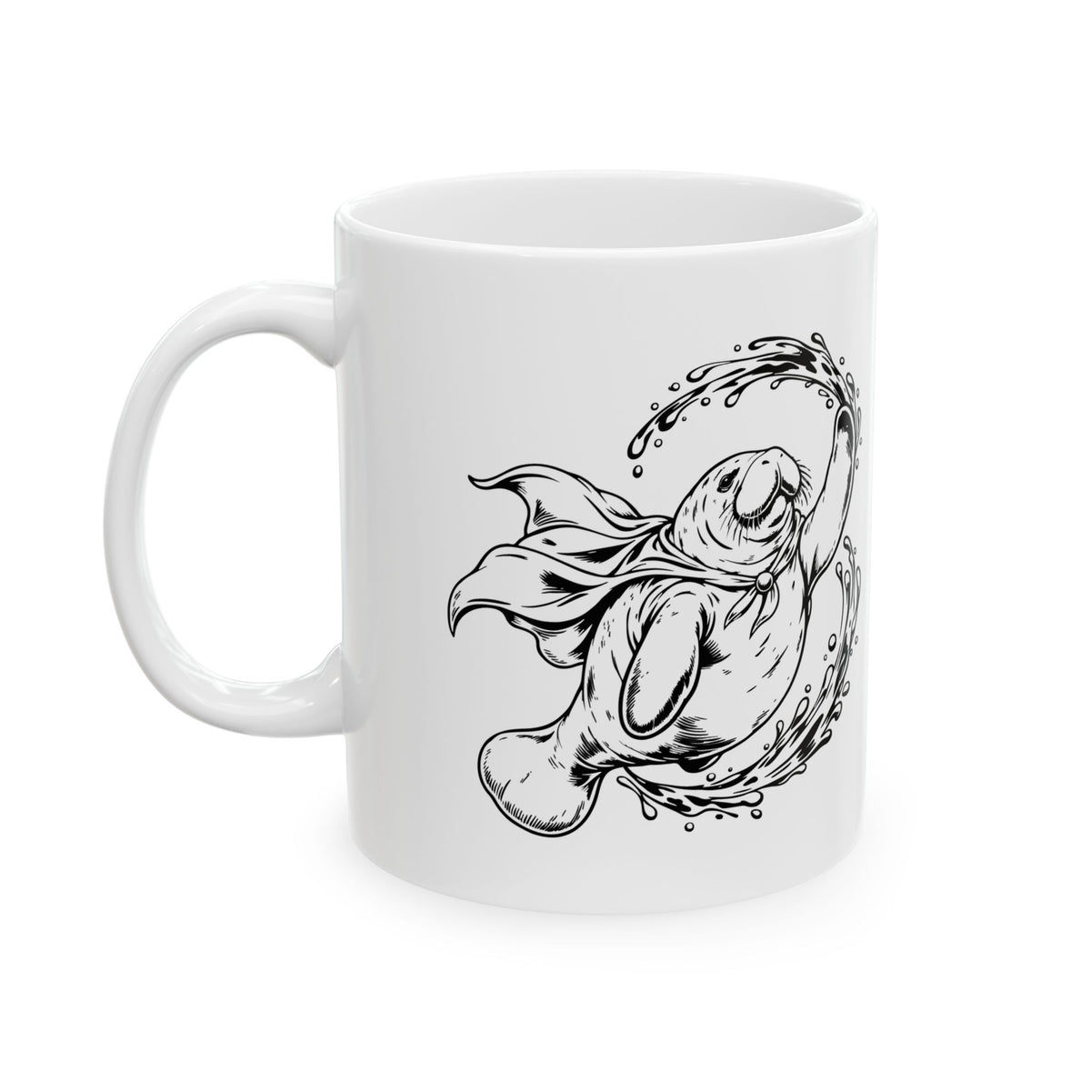 Tidal Guardian Manatee Mug