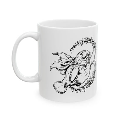 Tidal Guardian Manatee Mug