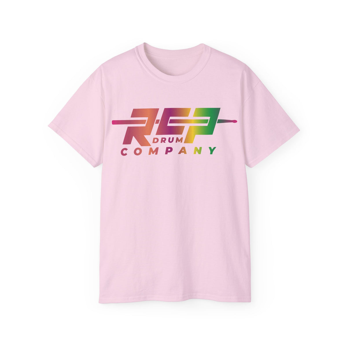 RCP Drum Company T-Shirt | Rainbow Logo