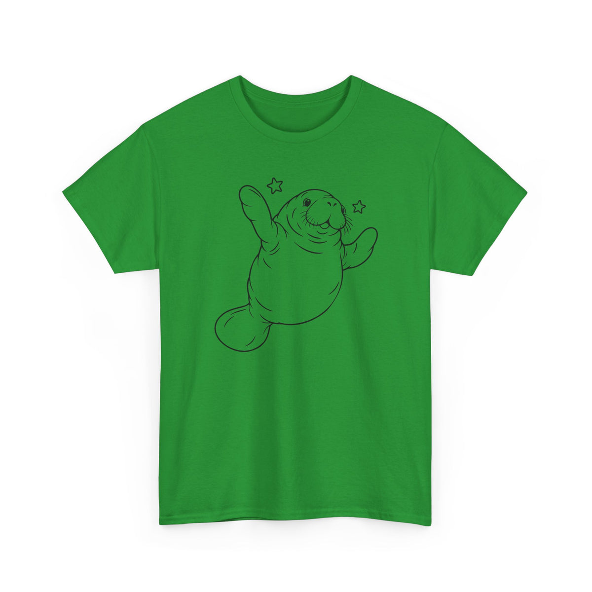 Chubby Mermaid Sea Cow Stretch Manatee T-Shirt