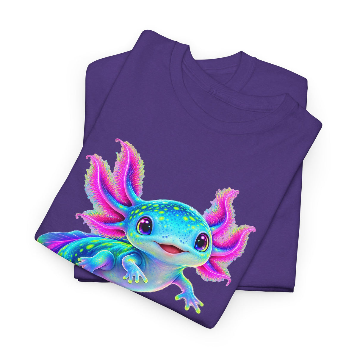 Electric Axolotl in Motion T-Shirt