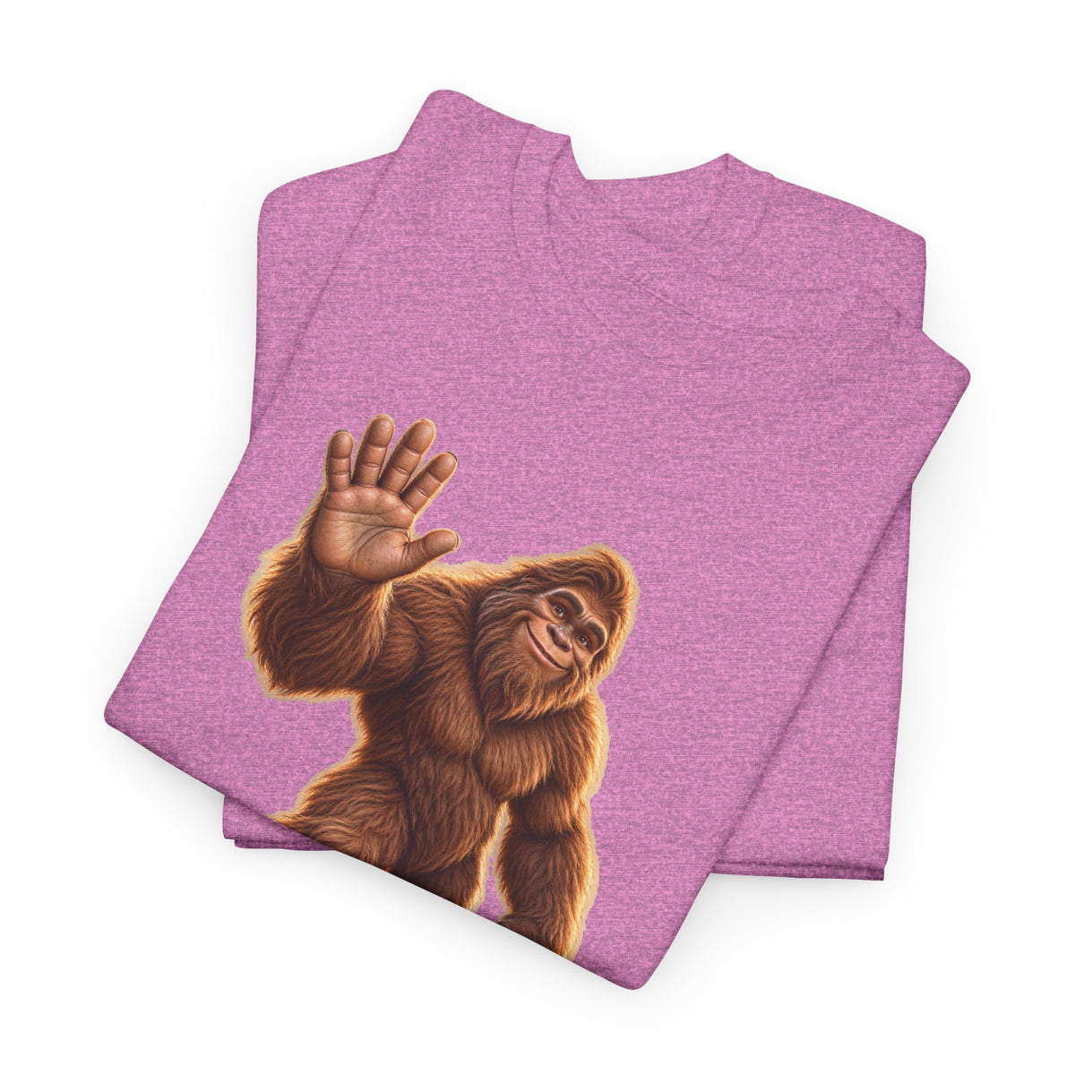 Friendly Sasquatch High Five T-Shirt