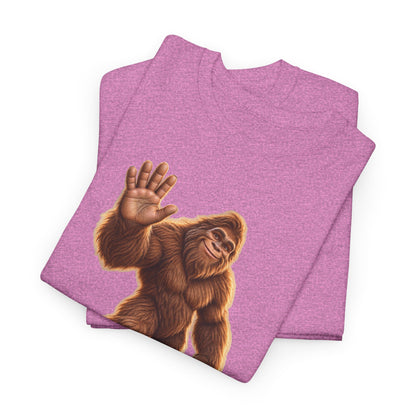 Friendly Sasquatch High Five T-Shirt