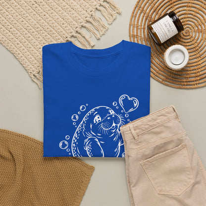 Chubby Manatee's Bubble Wish T-Shirt