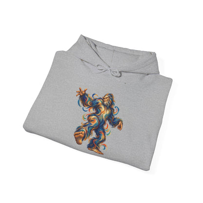 Spiral Step Bigfoot Dance Pullover Hoodie