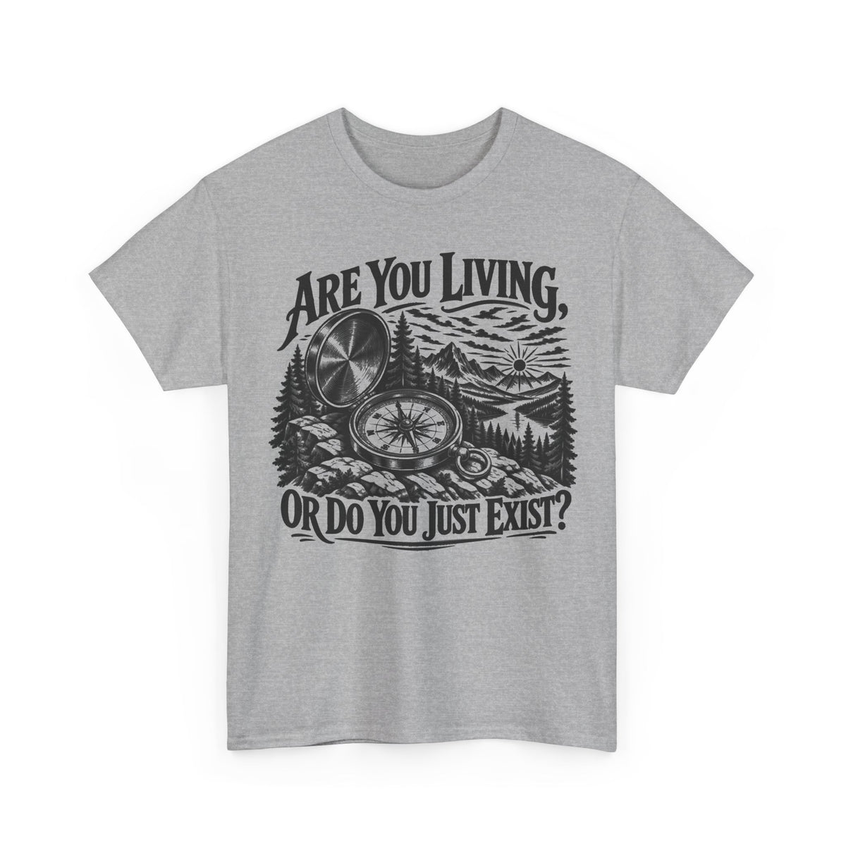 Live or Exist – Gildan 5000 T-Shirt | 032a