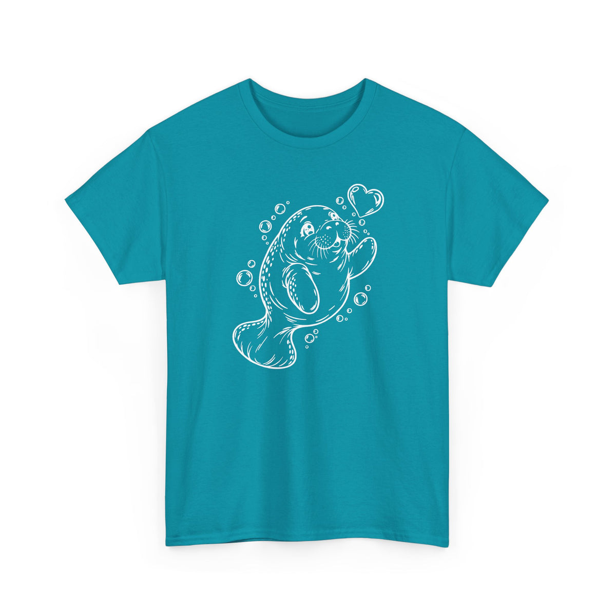 Chubby Manatee's Bubble Wish T-Shirt