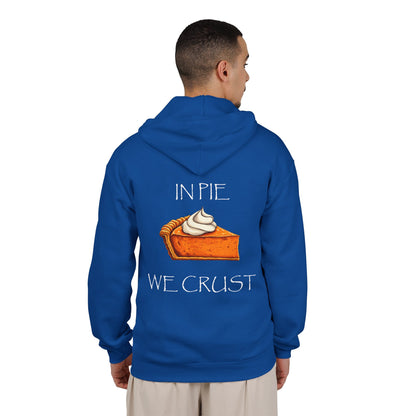 In Pie We Crust Zip-Up Hoodie | Thanksgiving Pumpkin Pie