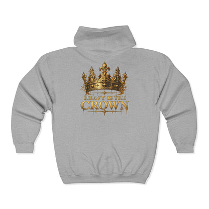 Heavy Is the Crown – Gildan 18600 Zip-Up Hoodie | 025