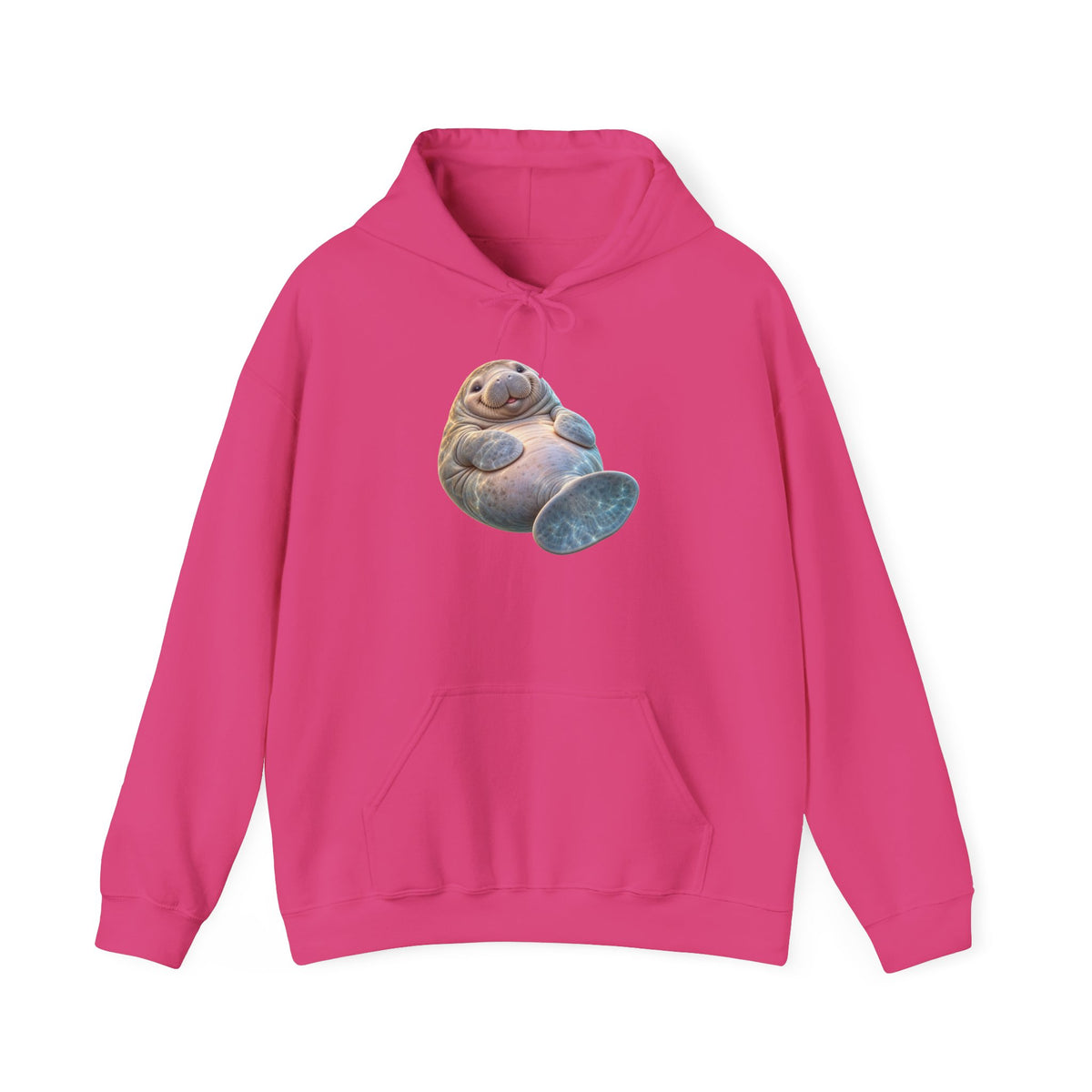 Plump Manatee Paddle Float Pullover Hoodie