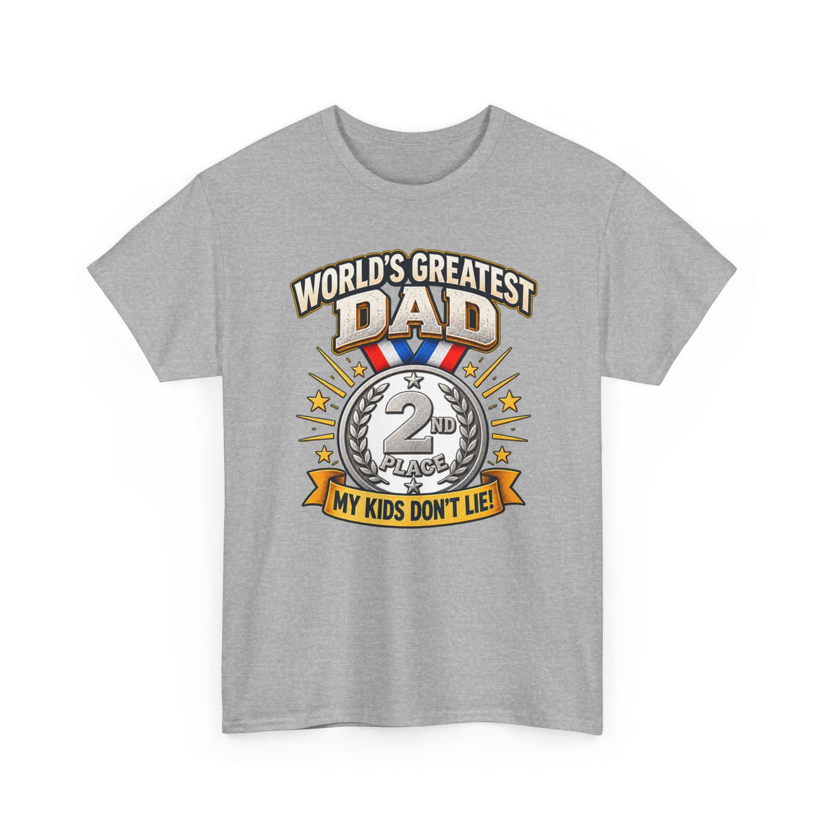 World's Greatest Dad — Color – Gildan 5000 T-Shirt | 214-R1