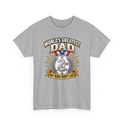 World's Greatest Dad — Color – Gildan 5000 T-Shirt | 214-R1