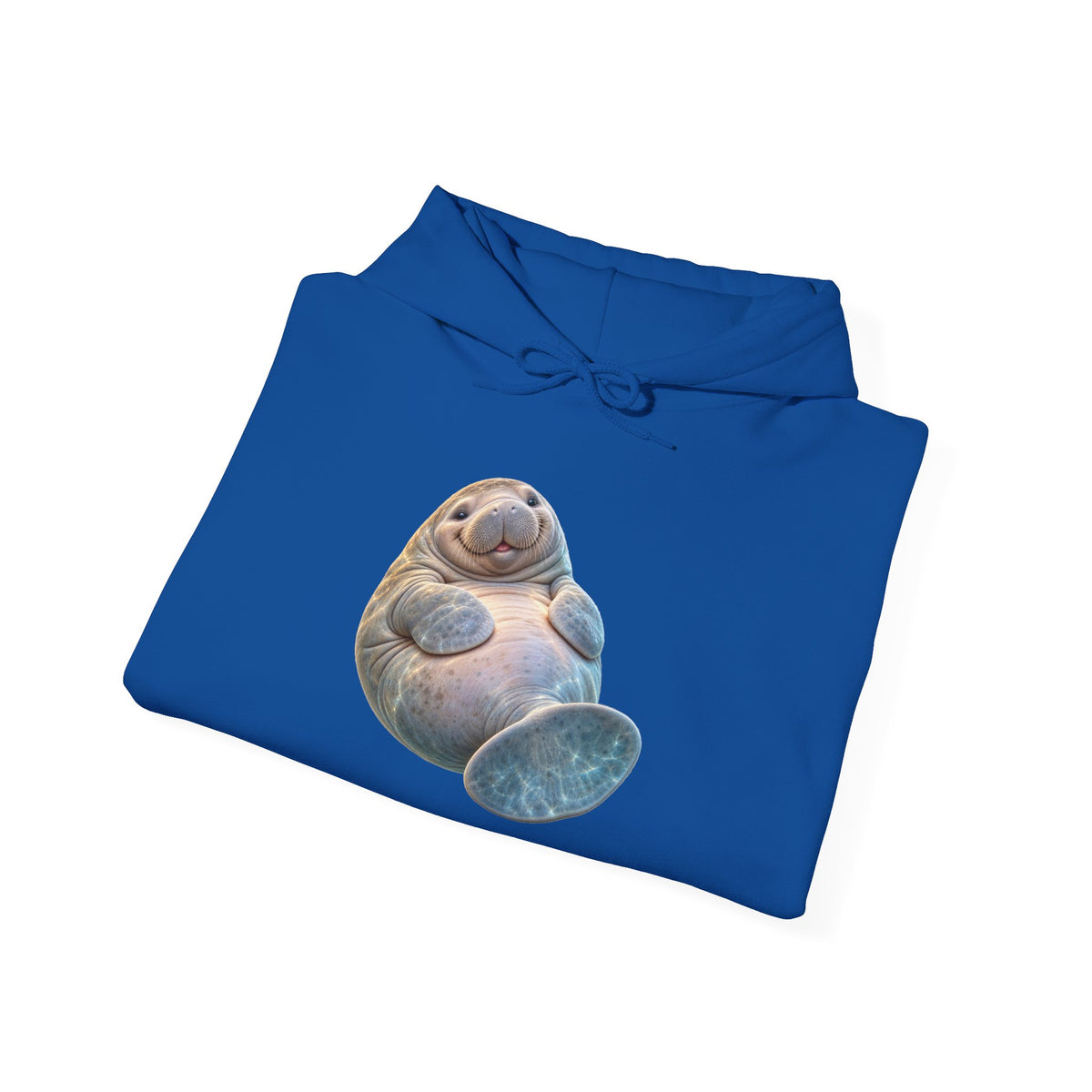 Plump Manatee Paddle Float Pullover Hoodie