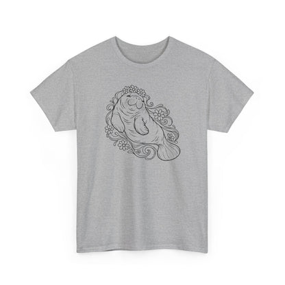 Dreamy flower-crowned manatee T-Shirt