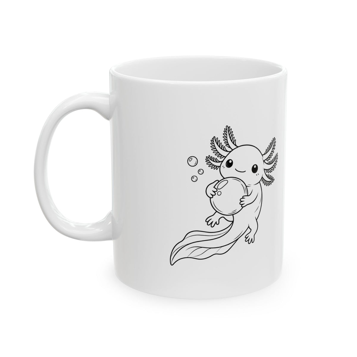 Axolotl Bubble Hug Mug