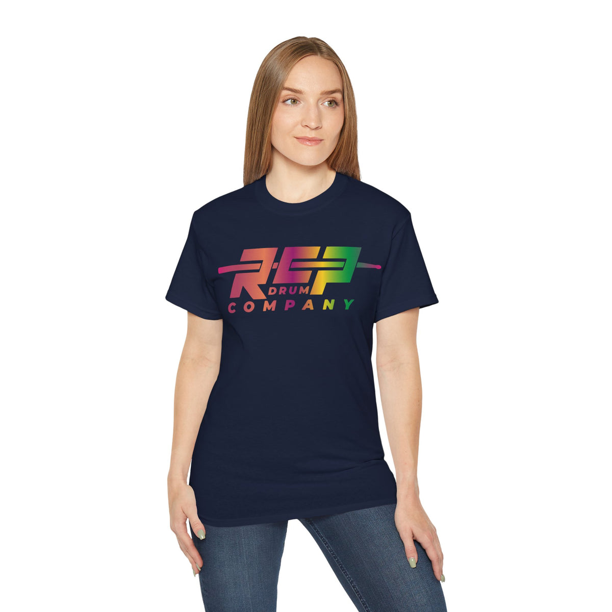 RCP Drum Company T-Shirt | Rainbow Logo