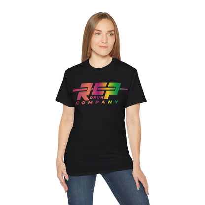 RCP Drum Company T-Shirt | Rainbow Logo