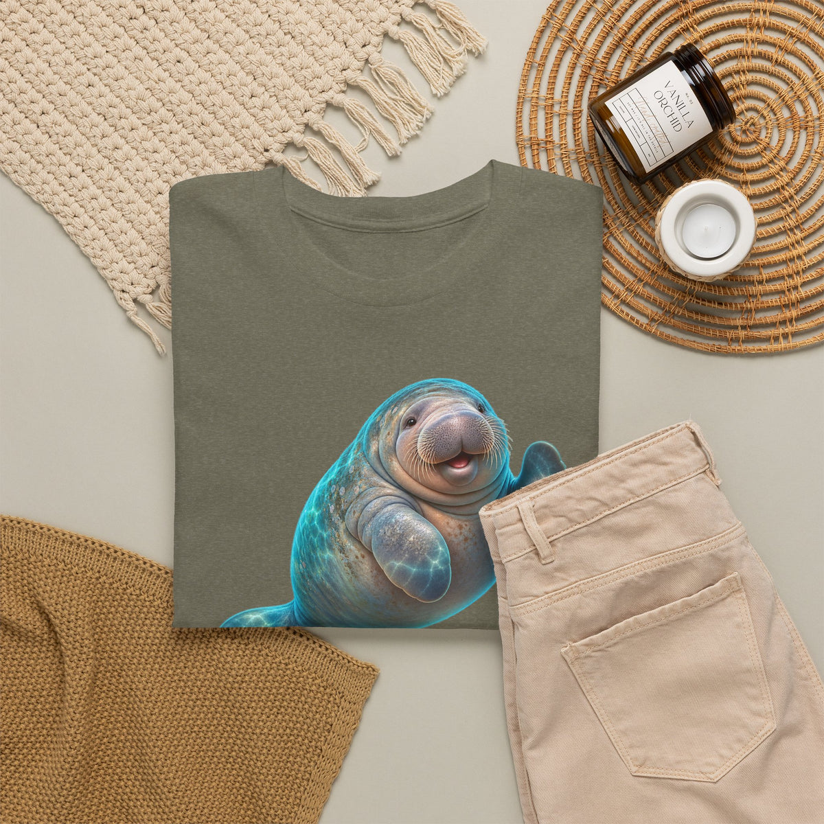 Friendly Flipper Manatee T-Shirt