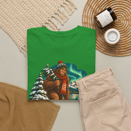 Bigfoot Snow Day Sasquatch T-Shirt