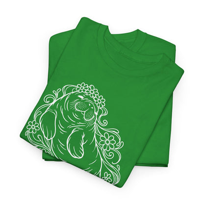 Dreamy flower-crowned manatee T-Shirt