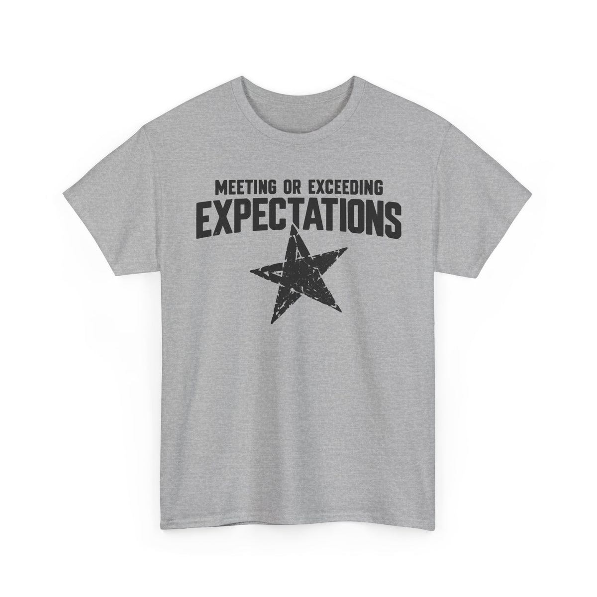 Meeting or Exceeding Expectations – Gildan 5000 T-Shirt | 131a