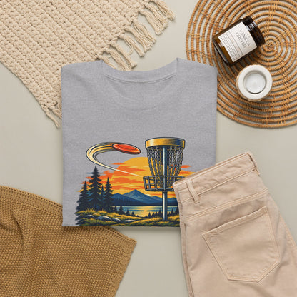 Best Dad by Par – Disc Golf Gildan 5000 T-Shirt | 043