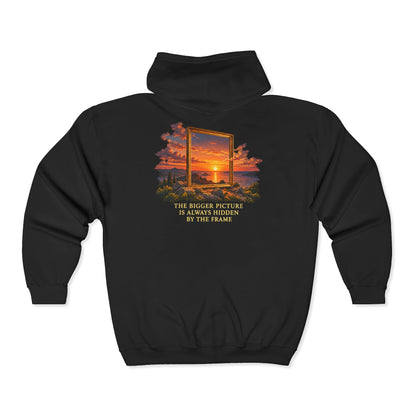 The Bigger Picture – Gildan 18600 Zip-Up Hoodie | 011