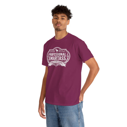 Professional Smartass T-Shirt | Funny Graphic Tee – White