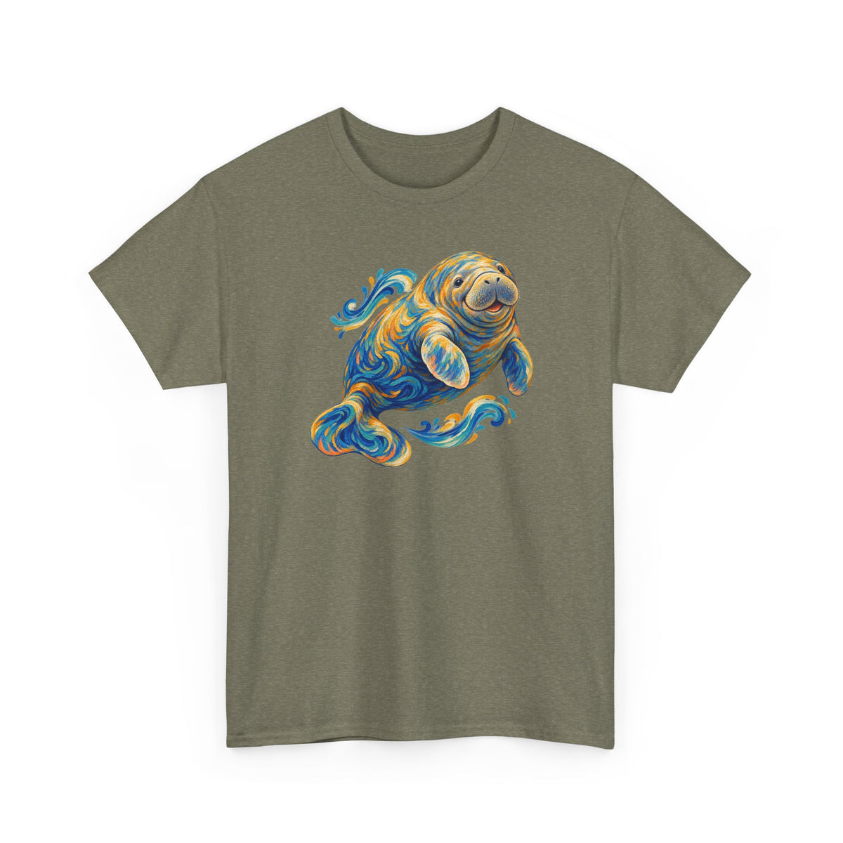 Golden Drift Manatee T-Shirt